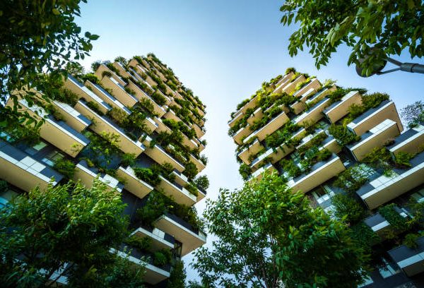 Milan, Italy, Bosco Verticale (Vertical Forest) is a pair of residential towers in the Porta Nuova district of Milan, Italy, between Via Gaetano de Castillia and Via Federico Confalonieri near Milano Porta Garibaldi railway station.